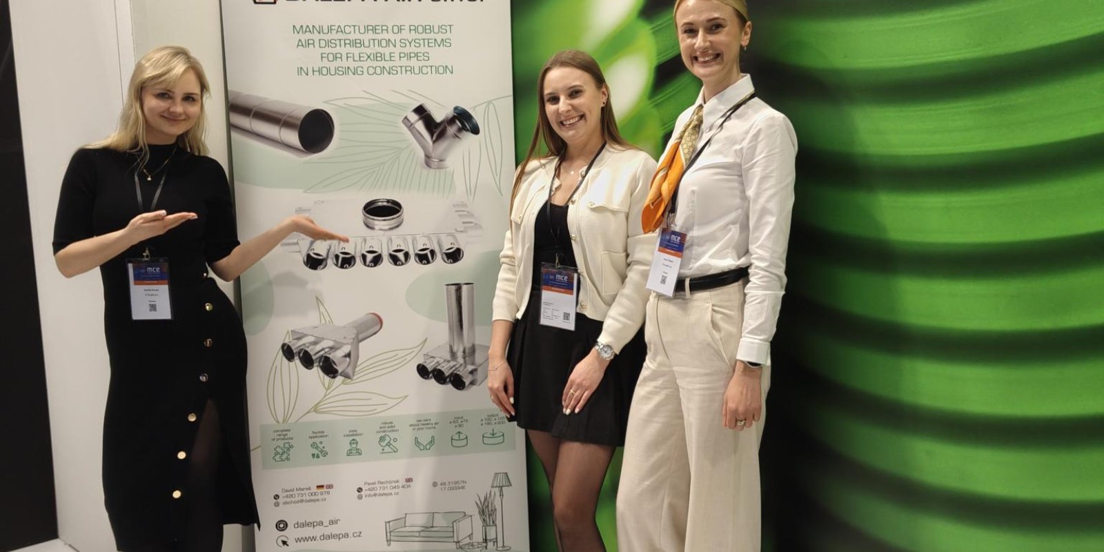 Dalepa und TT Plast auf der MCE Mostra Convegno Expocomfort 2026